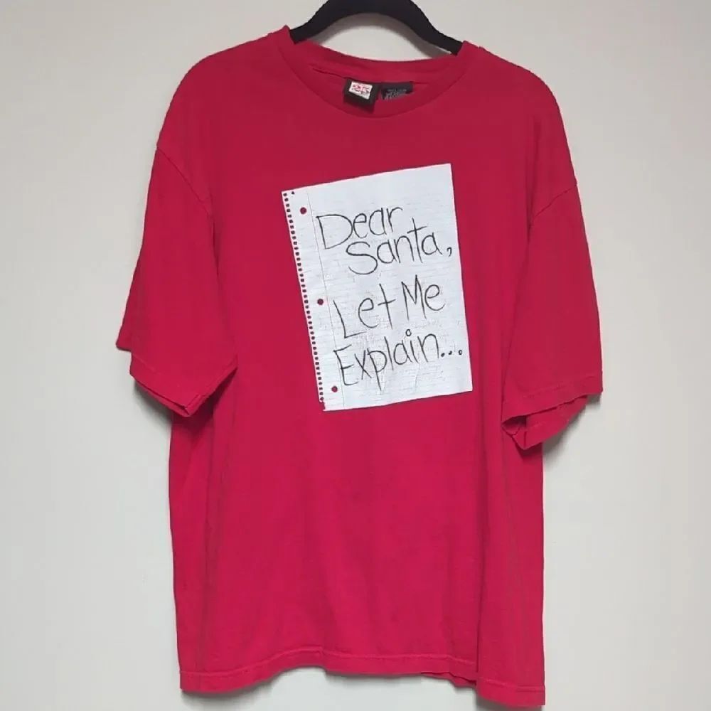 Playful Red Graphic Tee